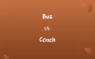 Bus vs. Coach