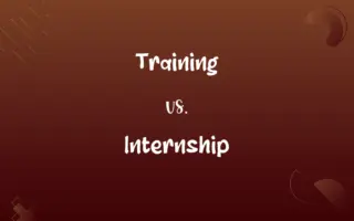 Training vs. Internship