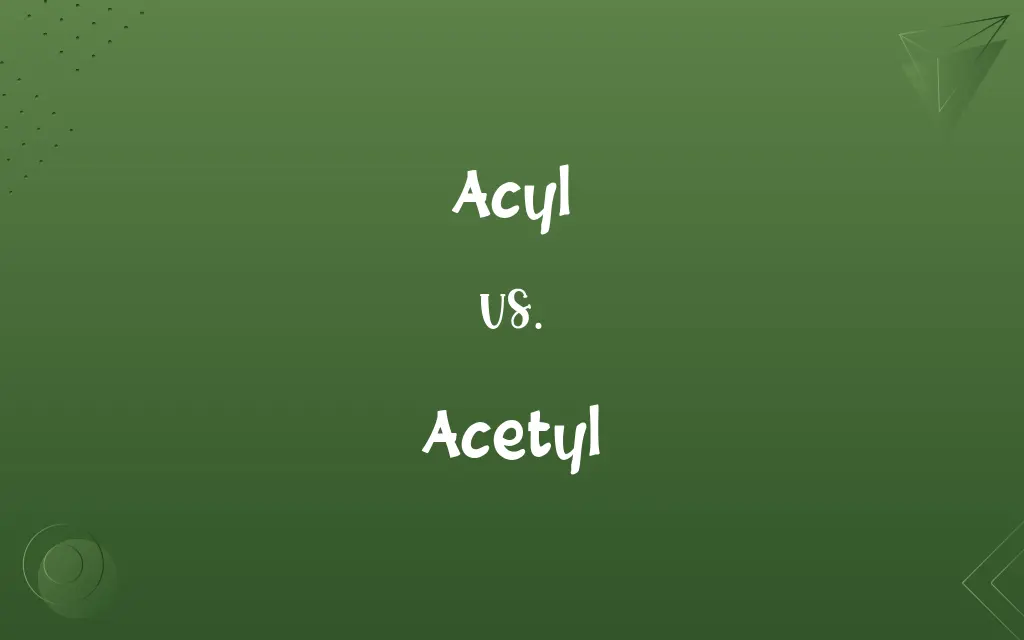 Acyl vs. Acetyl