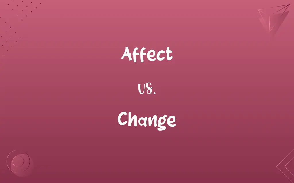 Affect vs. Change