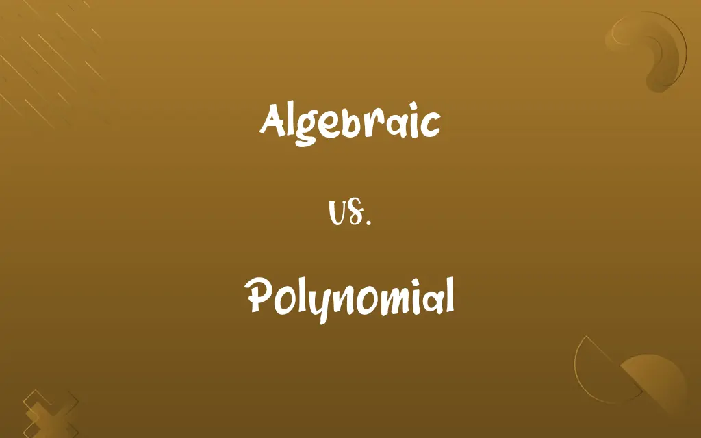 Algebraic vs. Polynomial