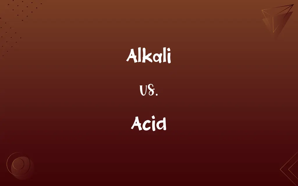 Alkali vs. Acid