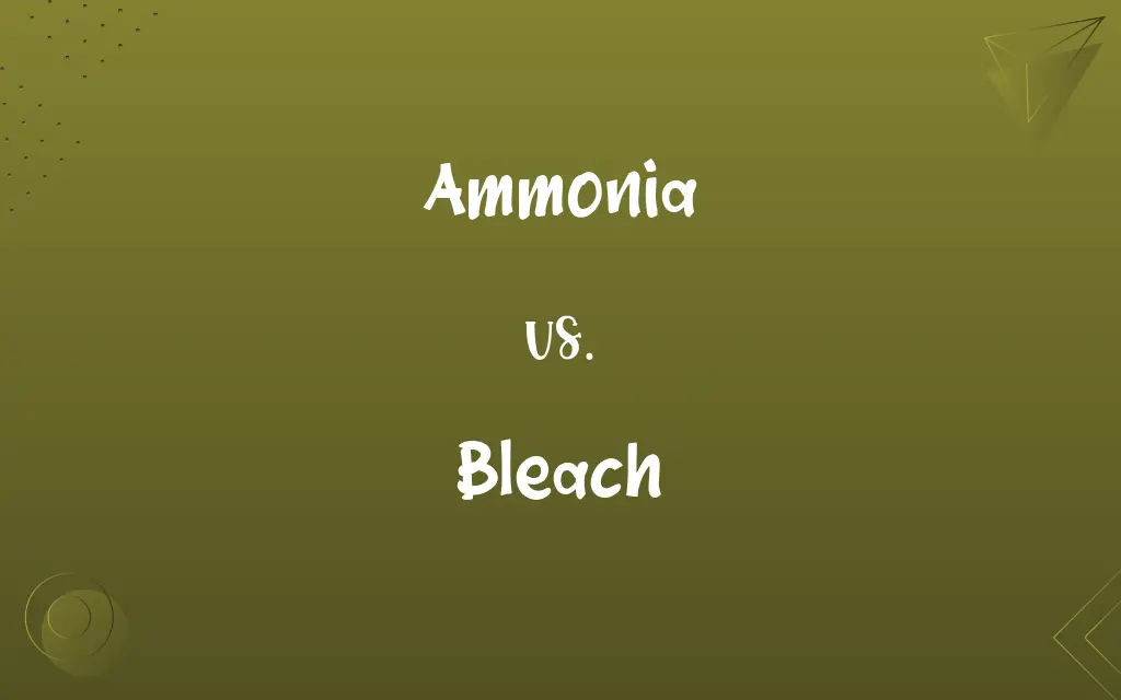 Ammonia vs. Bleach