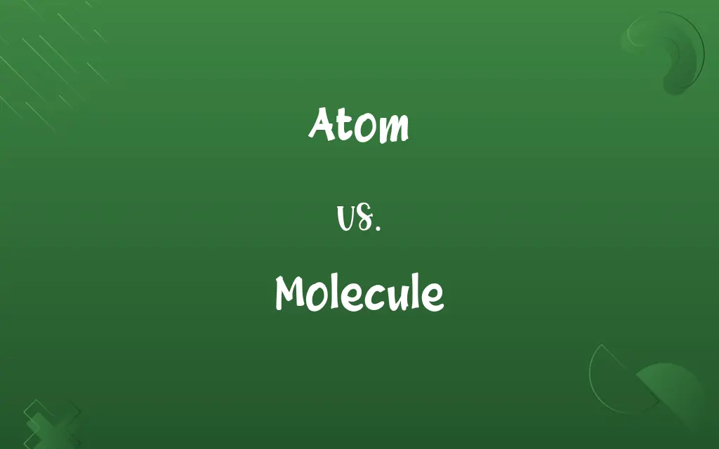 Atom vs. Molecule