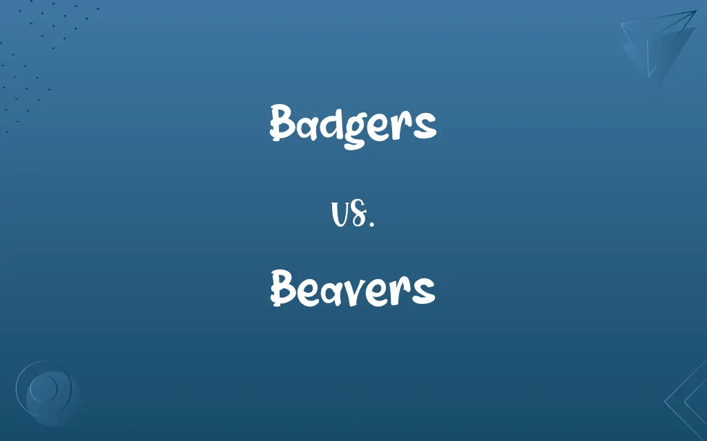 Badgers vs. Beavers