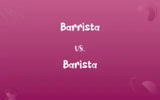 Barrista vs. Barista