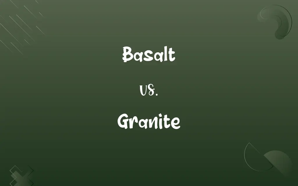 Basalt vs. Granite