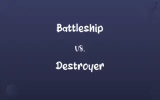 Battleship vs. Destroyer