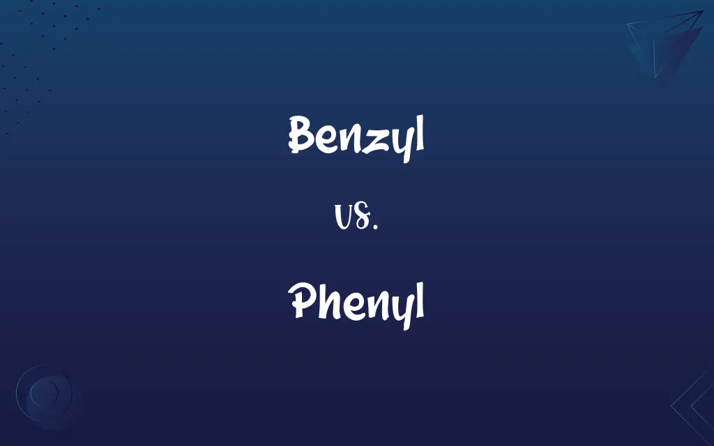Benzyl vs. Phenyl