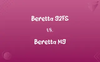 Beretta 92FS vs. Beretta M9