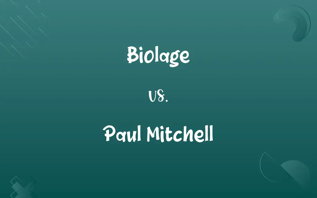 Biolage vs. Paul Mitchell