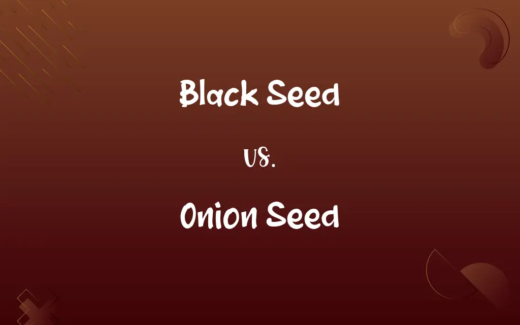 Black Seed vs. Onion Seed