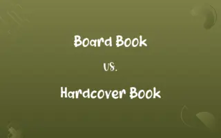 Board Book vs. Hardcover Book