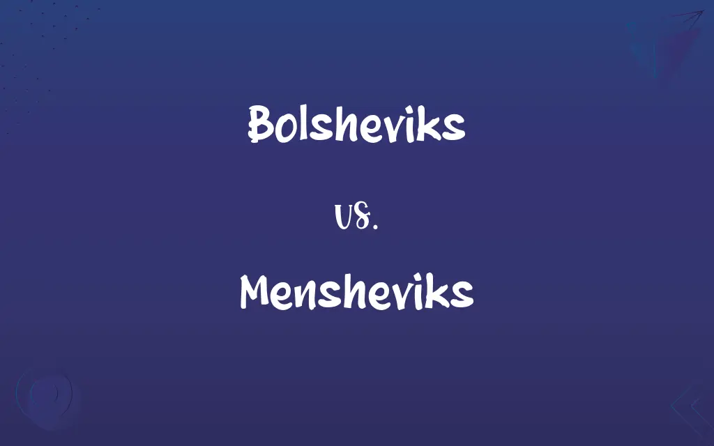Bolsheviks vs. Mensheviks