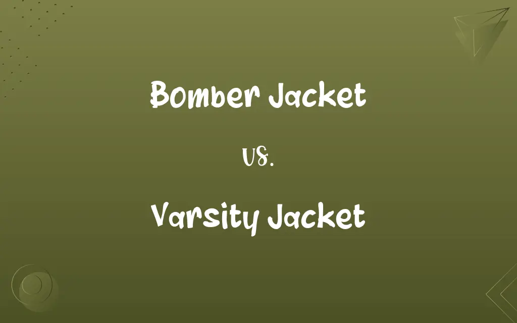 Bomber Jacket vs. Varsity Jacket