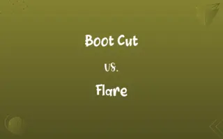 Boot Cut vs. Flare