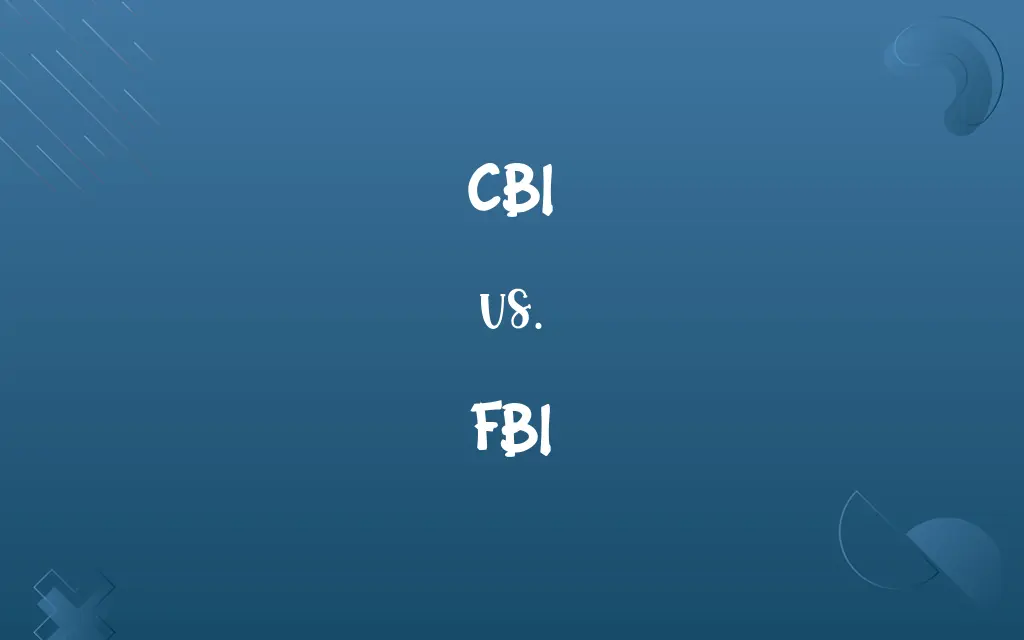 CBI vs. FBI