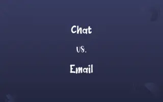 Chat vs. Email
