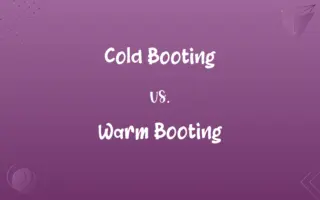 Cold Booting vs. Warm Booting