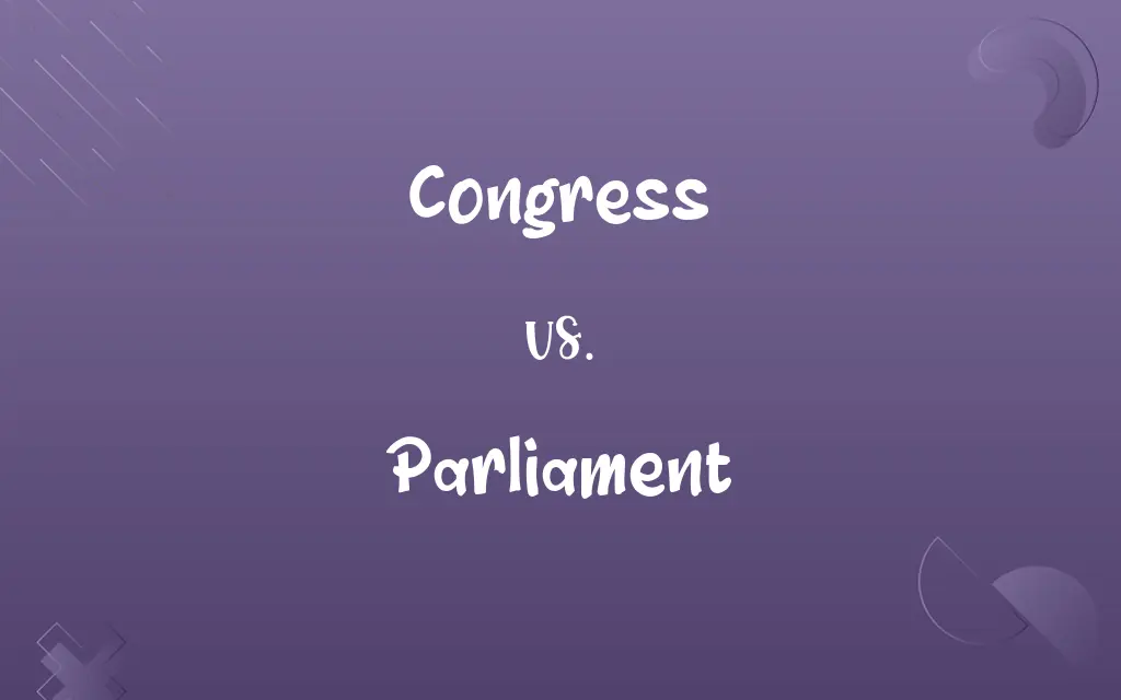 Congress vs. Parliament