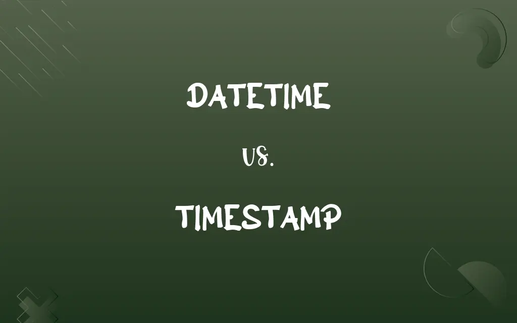 DATETIME vs. TIMESTAMP
