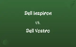 Dell Inspiron vs. Dell Vostro