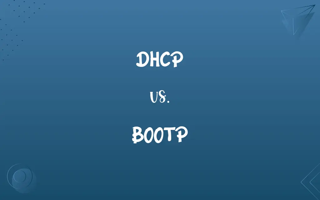 DHCP vs. BOOTP
