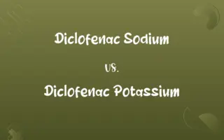Diclofenac Sodium vs. Diclofenac Potassium