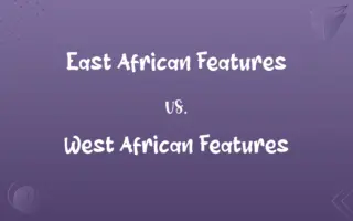 East African Features vs. West African Features