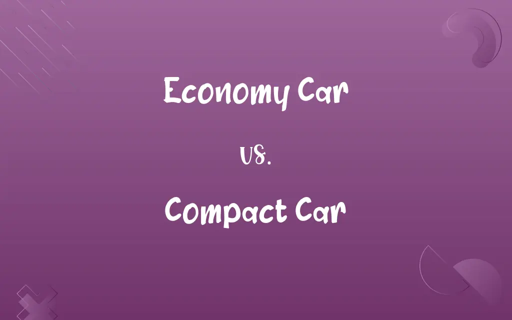 Economy Car vs. Compact Car
