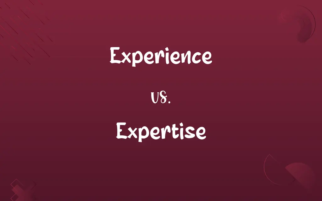 Experience vs. Expertise