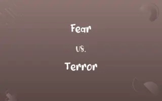 Fear vs. Terror