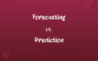 Forecasting vs. Prediction