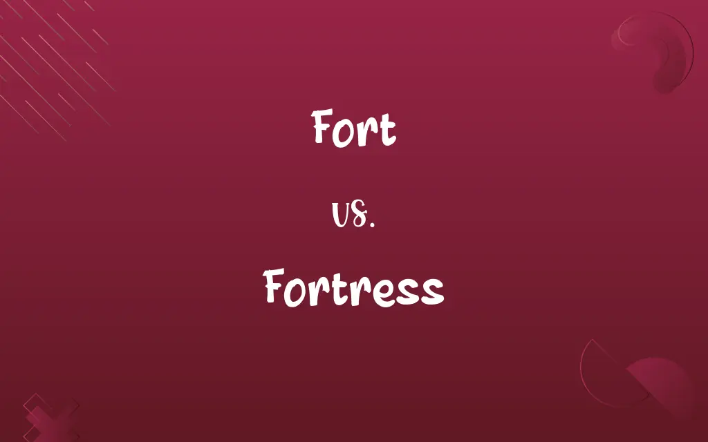 Fort vs. Fortress