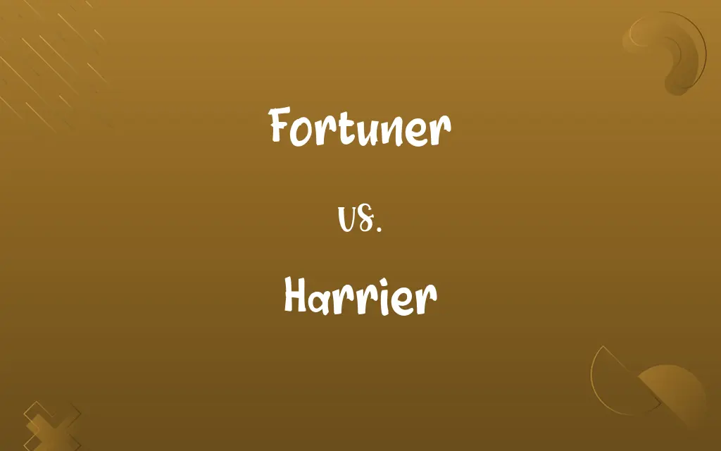 Fortuner vs. Harrier