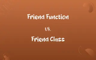 Friend Function vs. Friend Class