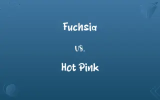 Fuchsia vs. Hot Pink