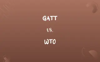 GATT vs. WTO