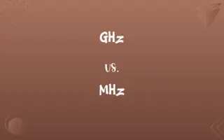 GHz vs. MHz