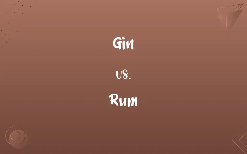 Gin vs. Rum