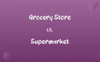 Grocery Store vs. Supermarket