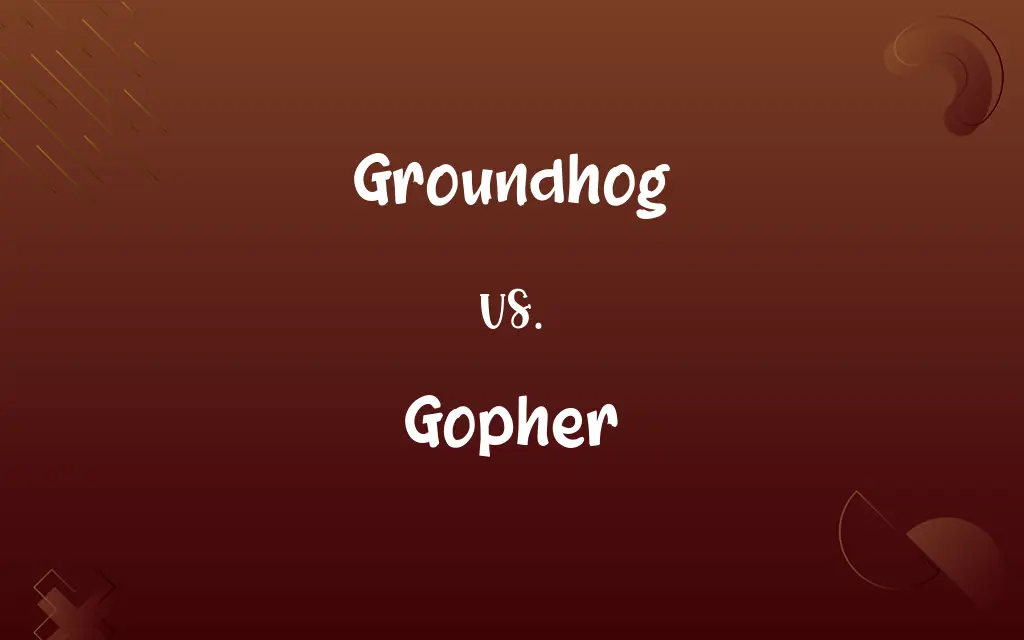 Groundhog vs. Gopher