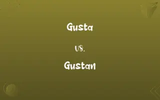 Gusta vs. Gustan