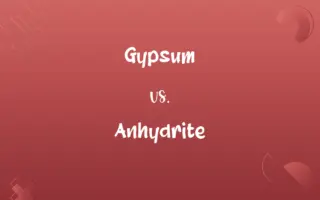 Gypsum vs. Anhydrite