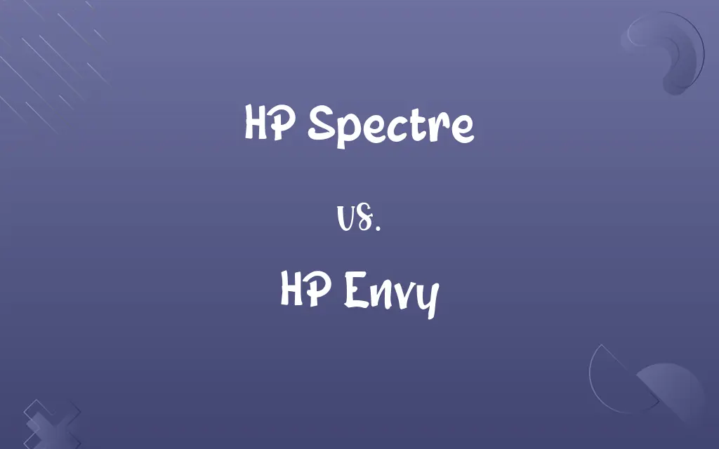 HP Spectre vs. HP Envy
