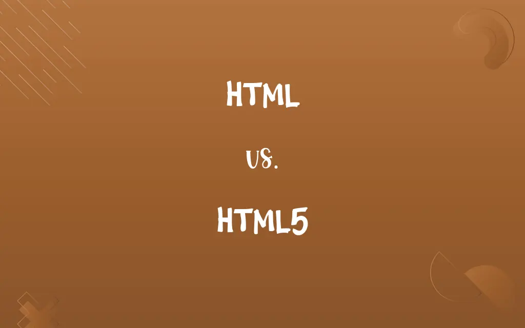 HTML vs. HTML5