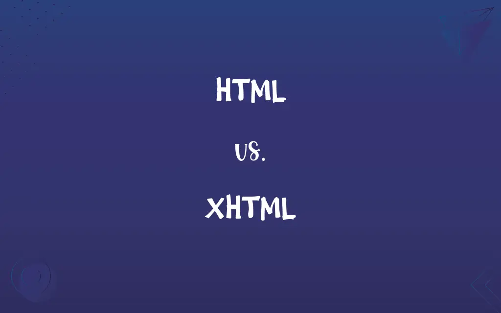 HTML vs. XHTML