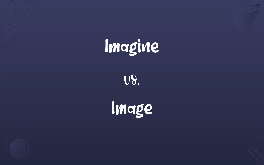 Imagine vs. Image