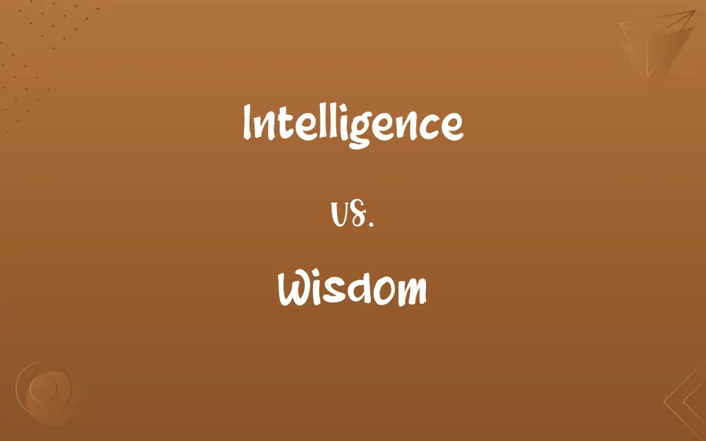 Intelligence vs. Wisdom