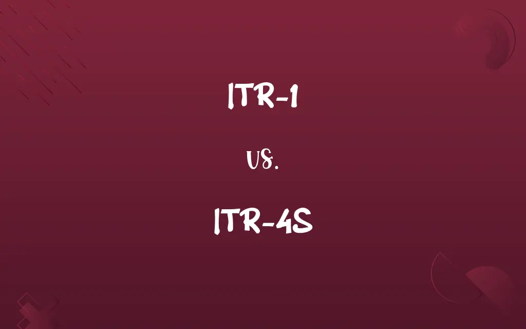 ITR-1 vs. ITR-4S
